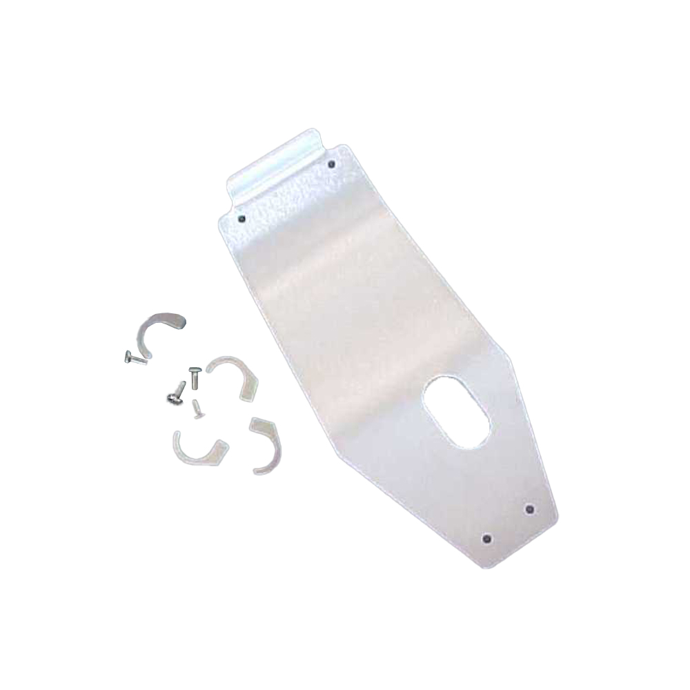 SKID PLATE CNC ALUMINUM HONDA CR500 89-01